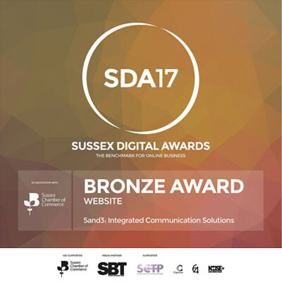 Bronze Award for Best Website